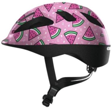 Imagem de Capacete Bike Infantil Abus Smooty 2.0 Kids Melancia Rosa, Rosa, M