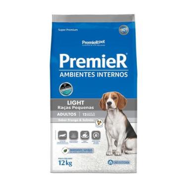 Imagem de Ração Premier Ambientes Internos Light Cães Adultos 12 kg - PREMIER PE