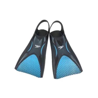 Imagem de Nadadeira Pé de Pato Speedo Power Fin Natação Mergulho - Azul, M, Azul