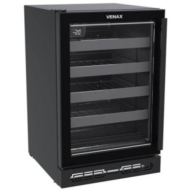 Imagem de Champanheira Venax de Embutir Top Light-In 100 L 24 Garrafas Preto Fos
