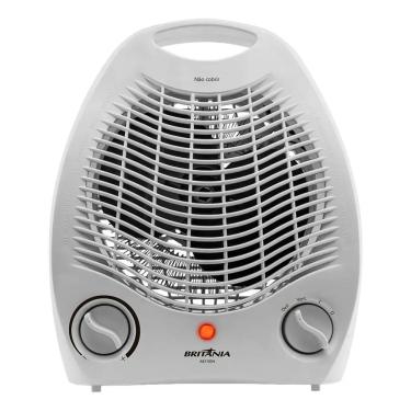 Imagem de Aquecedor Portátil AB1100N 2 em 1 2000W Termostato Ajustável para Ambientes Internos Branco Britânia 220V