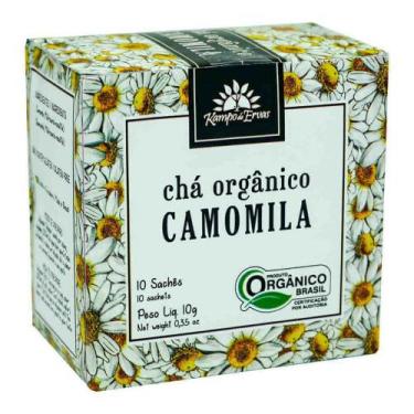 Imagem de Chá de Camomila Orgânico Kampo de Ervas 10 sachês
