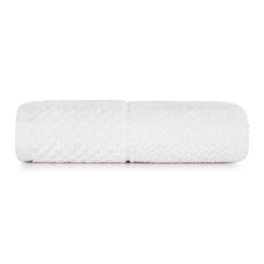Imagem de Toalha de Rosto Buclê 450g-m2 100% Algodão Macia e Absorvente Branco Altenburg