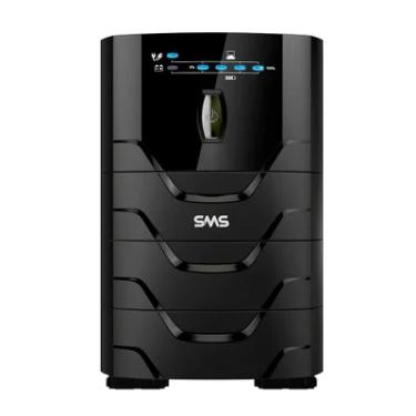 Imagem de Nobreak Sms Senoidal Power Sinus Ng 2400va, 10 Tomadas, Entrada Automática Bivolt Preto