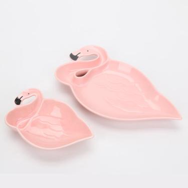 Imagem de Petisqueira Flamingo Cerâmica Grande