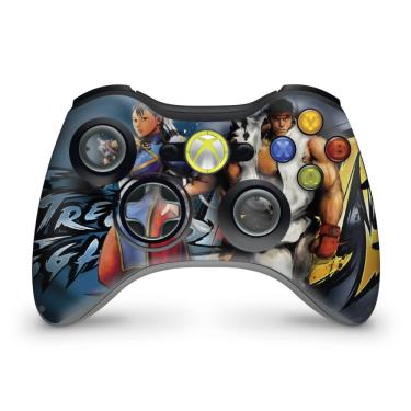 Imagem de Skin Adesivo Xbox 360 Controle - Street Fighter 4 #b