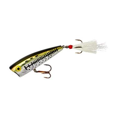Imagem de Rebel Iscas Pop-R Topwater Popper Isca de pesca, robalo, Magnum Pop-R (14 ml), 7,6 cm