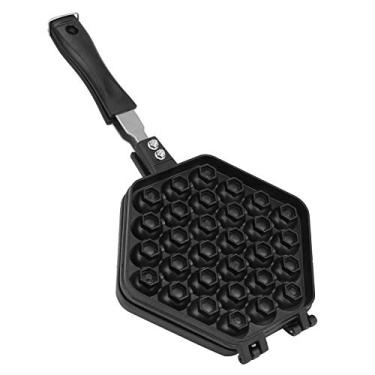 Imagem de Assadeira de ovo com alça antiaderente máquina de fazer assar utensílios de cozinha ferros de waffle