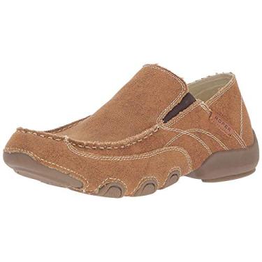 Imagem de ROPER Sapato casual masculino Dougie Slip On - Marrom, Bronzeado, 41