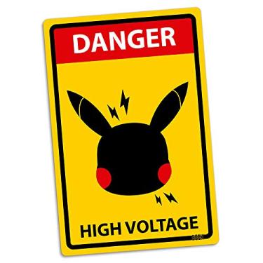 Imagem de Placa Decorativa em Acrílico, tamanho 24x16cm, modelo ALTA VOLTAGEM