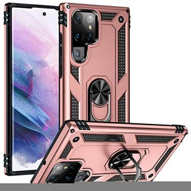 Imagem de Armor caixa de metal magnético para Samsung Galaxy A12 A33 A53 A13 A73 A03s A50 A51 A32 A21S A31 A71 A52 A70 A72 A22 S22 5G tampa de anel, T5, para Samsung A73 5G