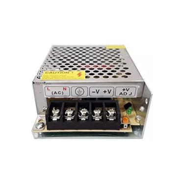 Imagem de Fonte Colmeia EVUS 12V 5A 60W AC/DC CFTV Bivolt PSU-5B PQ