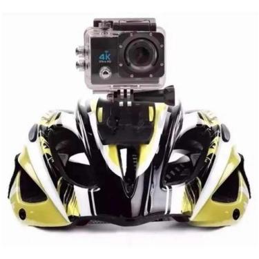 Imagem de Câmera Filmadora Sport 4K Ultra Hd Wi-Fi Capacete - Action Sport 4K
