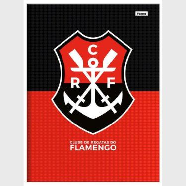 Imagem de Caderno 1/4 Brochura 80 Folhas Flamengo Foroni