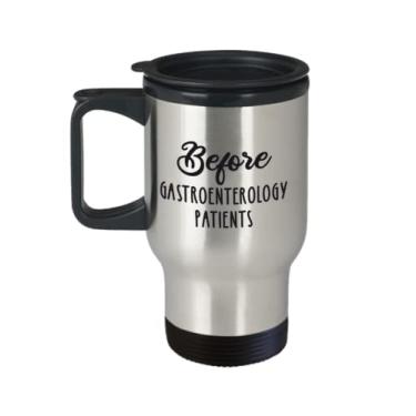 Imagem de Caneca de viagem para gastroenterologistas, ideia de presente para gastroenterologistas, presente para médicos, ideia de presente para pacientes gastroenterologistas, presente para gastroenterologistas, ideia de de Natal