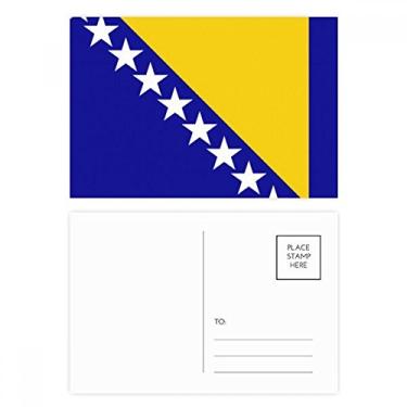 Imagem de Cartão postal com bandeira nacional da Bósnia e Herzegovina