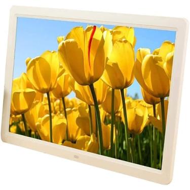Imagem de Máquina de publicidade HD de álbum de fotos digital digital de 17 polegadas Suporte para reprodução de cartão USB/SD/MMC e fotos 720P / 1080P, arquivos de vídeo LCD com controle remoto i