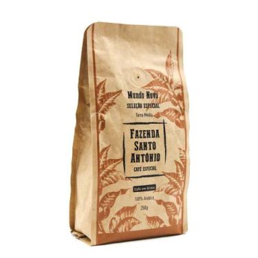 Imagem de Café em Grãos Mundo Novo Fazenda Santo Antônio 250g