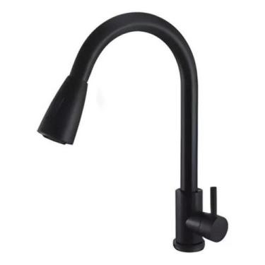 Imagem de Torneira Gourmet Monocomando Com Extensor Ducha Luxo Inox - Nanan, Pre