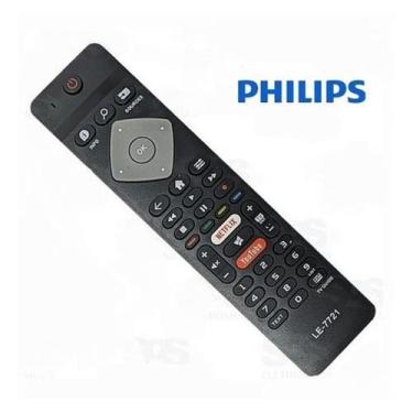 Imagem de Controle Para Tv Philips Smart Led 4k  Netflix Youtube  - Lelong