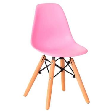Imagem de Cadeira Eames Mini DSW Infantil - Tatu Bola Móveis, Rosa