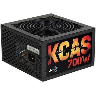 Imagem de Fonte Real de 700W Aerocool Kcas-700w Full Range 80 Plus