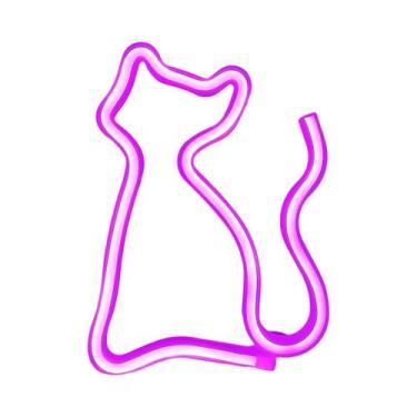 Imagem de Luzes De Neon LED Com Alimentação USB E a Bateria, Decoração De Parede