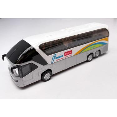 Imagem de Ônibus Airport / Express Com Luzes 1:38 Prata