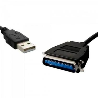 Imagem de Cabo Conversor USB para Paralelo - 80 cm - AD0011 - Diversos