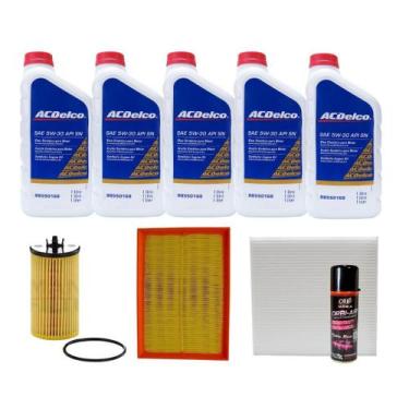 Imagem de Kit Troca de Óleo Chevrolet Sonic 1.6 2012-2015 Acdelco + Higienizador