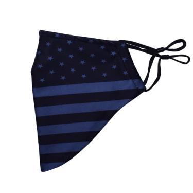 Imagem de Máscara facial de barba para homens com barba, máscara facial masculina barbuda, máscara de barba reutilizável e confortável (bandeira dos EUA (17 cm) geração 2)