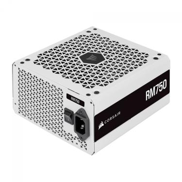 Imagem de Fonte Corsair RM750 White 750W 80 PLUS GOLD FULL Modular Branca - CP-9020231-WW