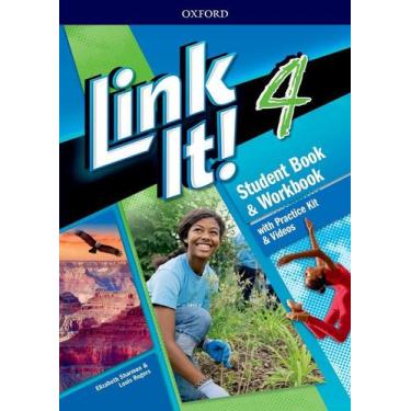 Imagem de Link It! 4 - Student's Book With Workbook And Practice Kit & Video
