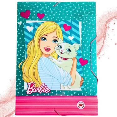 Imagem de Pasta Escolar Feminina Organizadora Grande Elastico Material Escolar -