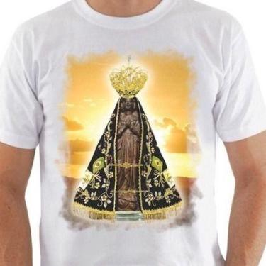 Imagem de Camiseta nossa senhora aparecida, camisa nossa senhora católica unisse
