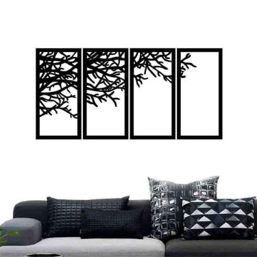Imagem de Quadro Galhos Secos Vazado Mdf 123x60cm - 3mm