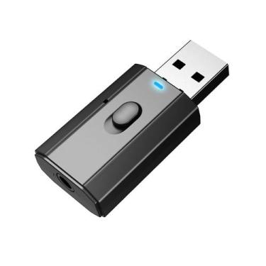 Imagem de Wireless Usb Bluetooth 3.5mm Aux Audio Stereo Music Adaptador de recep