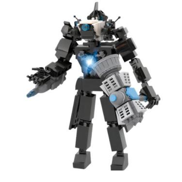 Imagem de Conjunto de blocos de construção Bentex Skibidi Toilet Figure 397 unid