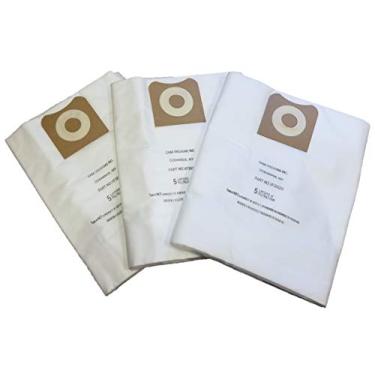 Imagem de Casa Vacuums HEPA Pacote com 3 sacos de pó compatíveis com RIDGID VF3502 VF3502 VF3502 de alta eficiência, sacos de filtro a vácuo secos e úmidos.