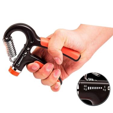 Imagem de Hand Grip Com Ajuste Mola 5Kg A 60Kg Fisioterapia Exercício