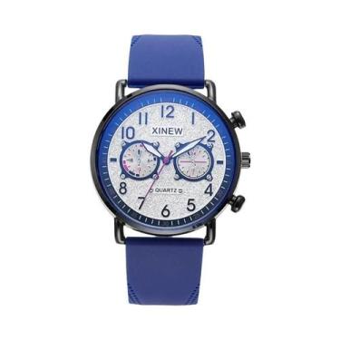 Imagem de Relógio Masculino Casual De Moda Preto Com Pulseira De Silicone Origin