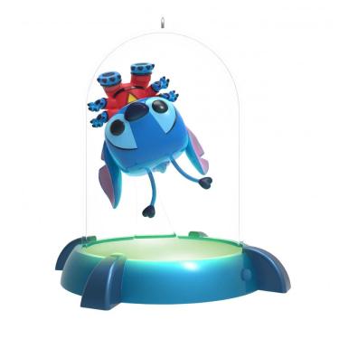 Imagem de Ornamento Hallmark Keepsake 2025 Disney Lilo & Stitch Experiment 626 Funko POP! com Luz, Presente para Fãs Disney