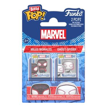 Imagem de Funko Bitty Pop Marvel - Miles Morales & Ghost-Spider 2-Pack