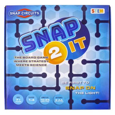 Imagem de Snap Circuits SNAP 2 IT – Jogo de Tabuleiro Educacional de Eletrônica para Crianças a Partir de 7 Anos