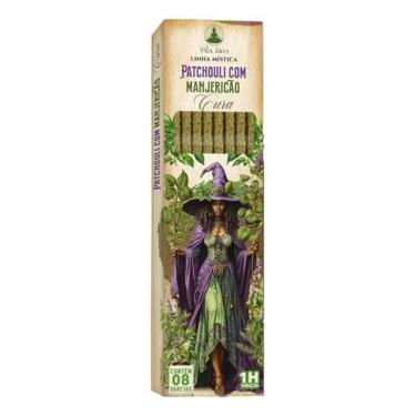 Imagem de Incenso Vila Zen Linha Mística Sem Carvão 100% Naturais, Patchouli com