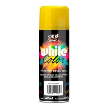 Imagem de Tinta Spray Uso Geral Amarelo 340ml/190g Orbi