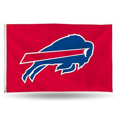 Imagem de NFL Buffalo Bills Bandeira de um lado com ilhoses