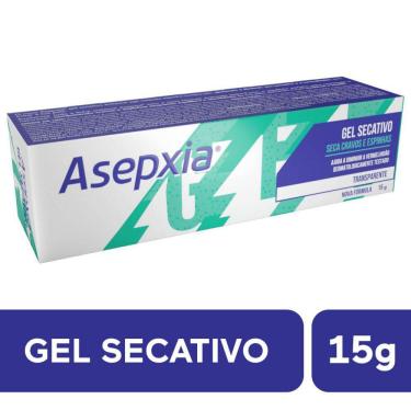 Imagem de Gel Secativo Asepxia Transparente 15G