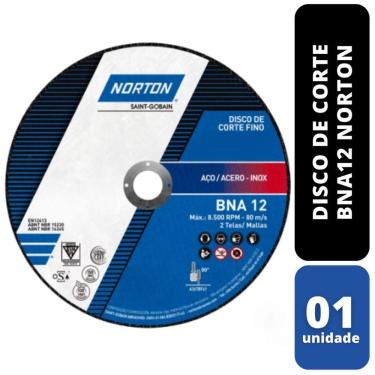 Imagem de Disco de Corte BNA12 4.1/2x1,6 x 7/8 Norton