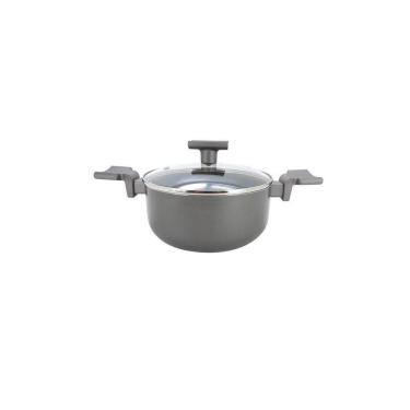 Imagem de Caçarola Sartin Grafite Alumínio 20 Cm Mimo Style Ps20Cg